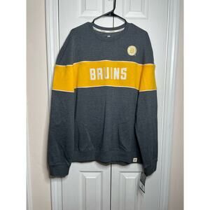 NEW 47 Brand Interstate Crew Sweater Boston Bruins Size XL